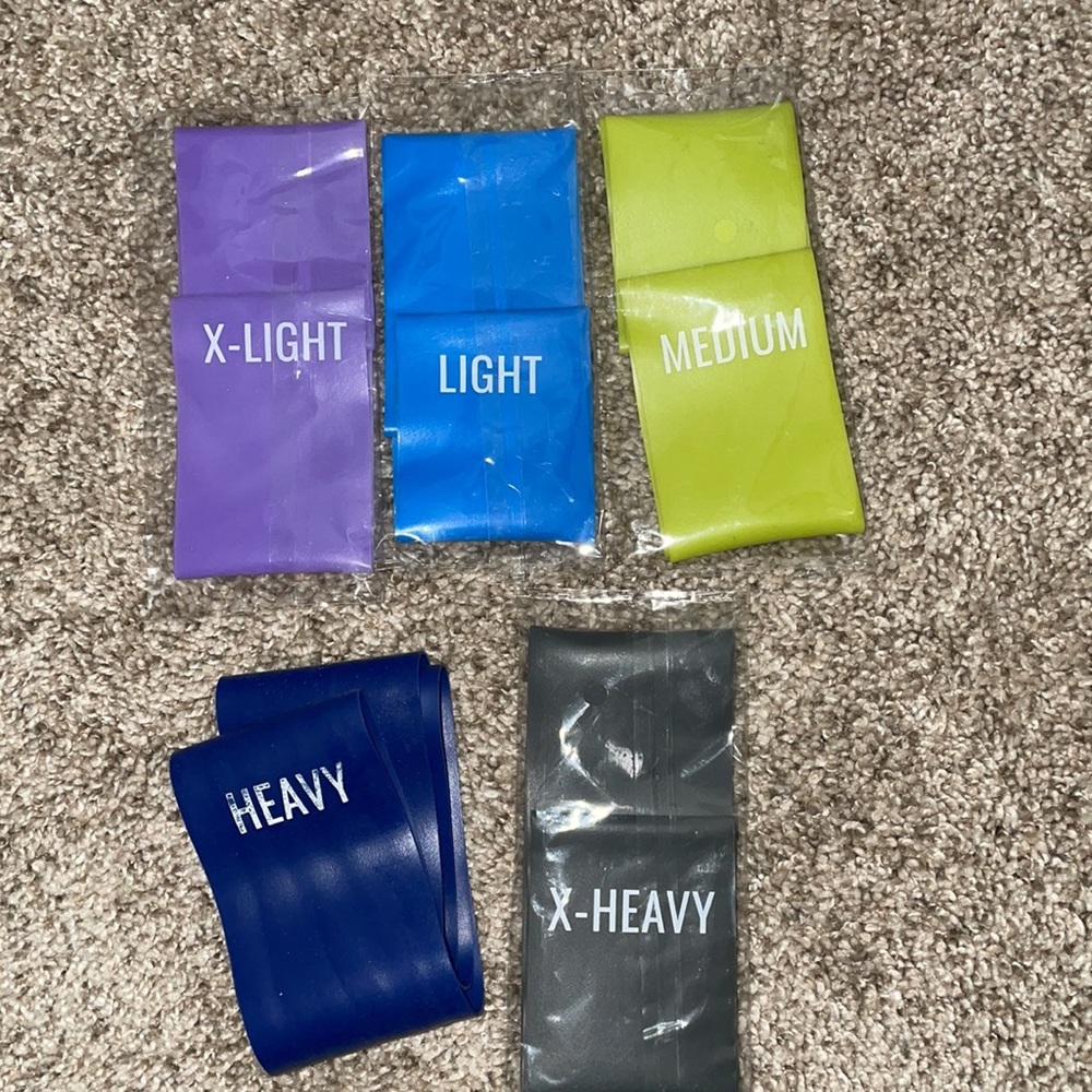 Workout resistance bands